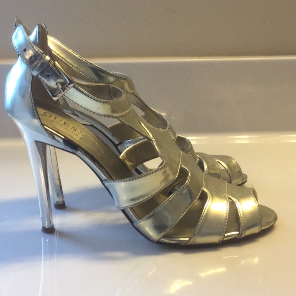 GUESS by Marciano caged stiletto sz7